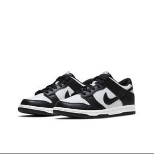 Giày Nike Dunk Low 'Black White' GS CW1590-100