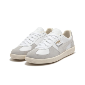 [396464-02] Puma Palermo Lth - White Cool Grey