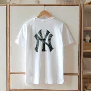 Áo Thun Nam Nữ New Era X MLB NY Big Paisley Logo 'White' - 13546477