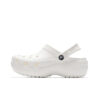 [206750-100] CROCS CLASSIC PLATFORM CLOG WHITE