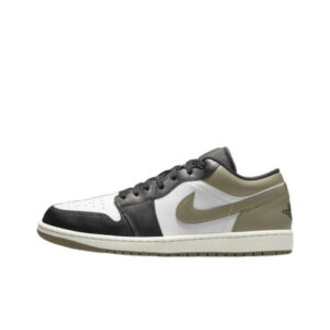 [553558-092] Giày Air Jordan 1 Low Medium Olive
