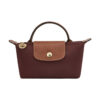 [34175089P87] Túi Longchamp LE PLIAGE ORIGINAL POUCH WITH HANDLE Burgundy