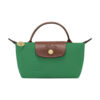 [34175089P88] Túi Longchamp LE PLIAGE ORIGINAL POUCH WITH HANDLE Green