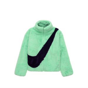 [CU6559-328] Áo Nike NSW Faux Fur Jacket ‘Poison Green’