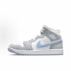 [BQ6472-105] Giày Air Jordan 1 Mid ‘White Aluminum Wolf Grey’