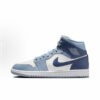 [BQ6472-140] Giày Air Jordan 1 Mid ‘Two-Tone Blue’