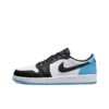 [CZ0775-104] Giày Air Jordan 1 Low 'Black Dark Powder Blue'