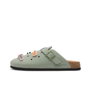 [U5AFASU19N1] Dép Champion EVA Rubber Dark Olive Green