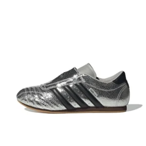 [JH9664] Giày Taekwondo Adidas 'Silver Metallic Black'