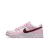 [CW1590-601] Giày Nike Dunk Low Pink Foam Red White