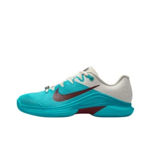[HJ6650-300] Giày Nike Vapor 12 Low Top Tennis Gray Blue