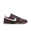 [HM9658-600] Nike Dunk Low Next Nature Burgundy Crush Black Women's