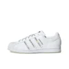 [GX2990] Giày Superstar Adidas Originals 'Logo Stripes White Bright Green'