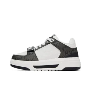 [3ASXCMM4N-50BKS] Giày MLB Chunky Liner Black White