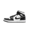 [DR0501-101] Giày Jordan 1 Mid Split Black White