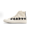 [P1K1272] Giày Comme des Garçons Play X Converse Chuck Taylor High-Top Begie
