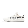 [P1K1262] Giày COMME DES GARCONS PLAY x CONVERSE CHUCK 70 MULTI HEART LOW-TOP SNEAKER - BEIGE