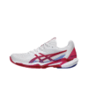 [1042A250-103] Giày Tennis/Pickleball Nữ Asics Solution Speed FF 3.0 White/Bright Rose