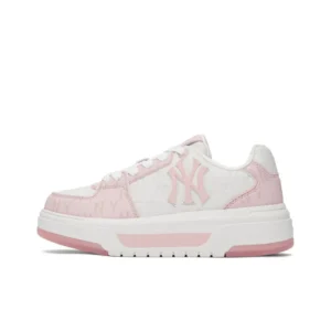 [3ASXM075N-50PKS] Giày MLB New York Yankees White Pink