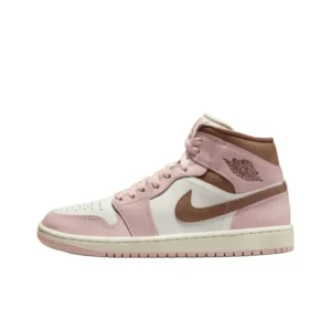 [BQ6472-620] Giày Jordan Air Jordan 1 Mid Pink White