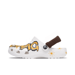 [10001-100(Team348P)] Crocs Classic Clog Sunshine Graffiti Clogs Unisex Orange