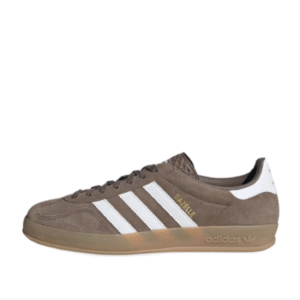 [JQ0175] Giày adidas Gazelle Indoor Earth Strata White Gold Metallic