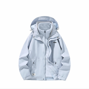 [P844MWF340-ST] Áo Khoác Jeep Dù Nỉ 2 Lớp Màu Xanh