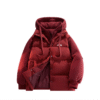 [P85JMWM610-XL8] Áo Phao Jeep Hooded Puffer Jacket Red