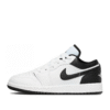 [553560-132] Giày Air Jordan 1 Low GS ‘White Black’