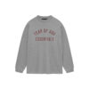 [125BT244201F] Áo Fear of God Essentials Jersey Long-Sleeve Tee 'Dark Heather'