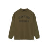 [125BT244204F] Áo Fear of God Essentials Jersey Long-Sleeve Tee 'Olive'