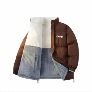 [P74GMWM047-Hy] Jeep Puffer Jackets Coffee