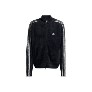 [KD9395] Áo Adidas Faux Mohair Classic Tracktop Black