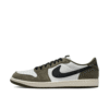 [HQ6998-200] Giày Jordan 1 Retro Low Medium Olive Summit White Sail Black